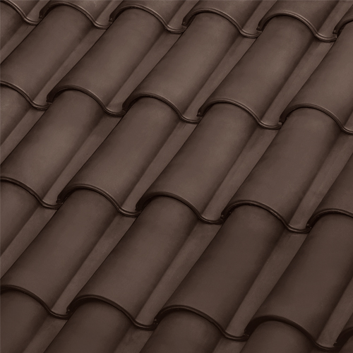 Керамическая черепица Borja TECH TB-10 Tech, Chocolate, Tejas Borja