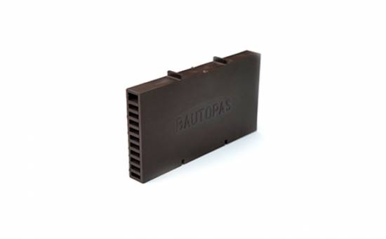 Вентиляционно-осушающая коробочка BAUT коричневая, 115*60*10 мм